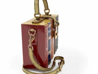 The Dolce Gabbana Encyclopaedia Box Bag 3D model