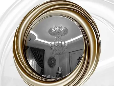 mirrors decoration pack 90 Low-poly 3D model