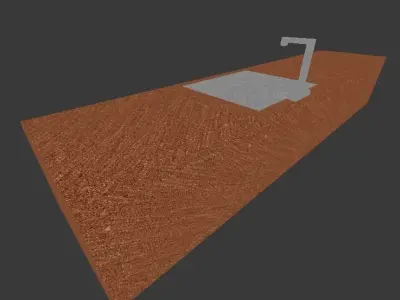 Kitchen Sink Free low-poly 3D model