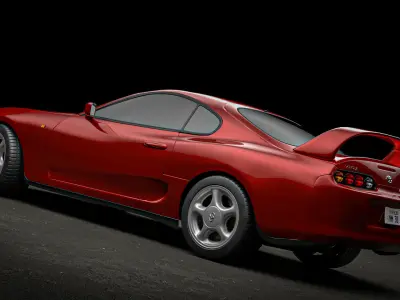 Toyota Supra MK4 3D model