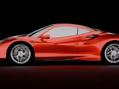 Ferrari F8 Tributo 3D model
