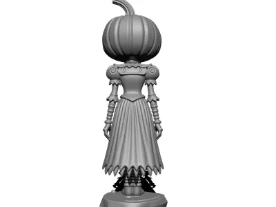 Halloween Princess 3D print model