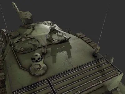 tr85m1 Low-poly 3D model