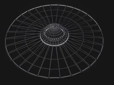 Sombrero UFO Free 3D model