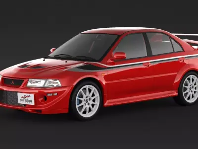 Mitsubishi Evolution 6 Tommi Makinen Edition 3D model