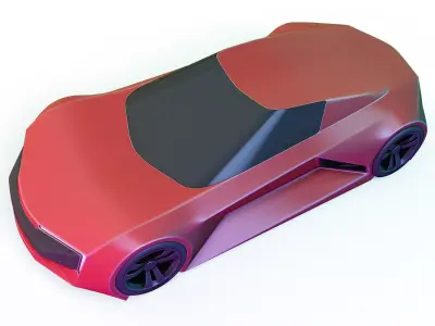 concept car design 3D model