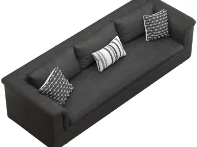 CB2 Mardones Lounge Sofa 3D model
