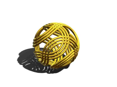 SEPAK TAKRAW THAI BALLS 3D print model