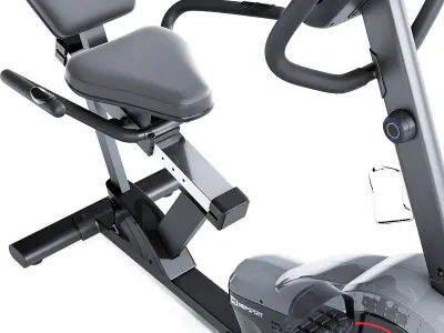 Horizontal exercise bike Hop-Sport HS-060L 3D model