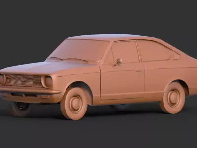 Toyota Corolla Sprinter 1969 3D print model