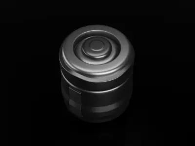 sci fi barrel Free 3D model purchase