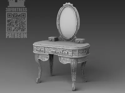 MirrorTable 3D print model