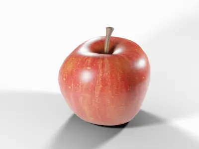 Apple Free low-poly 3D model