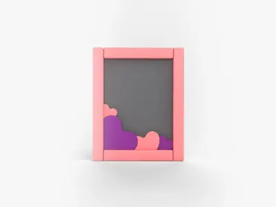Square Frame 3D model