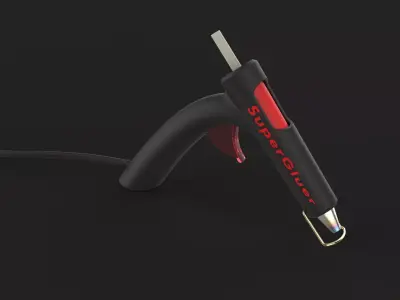 Super Gluer  Low-poly 3D model