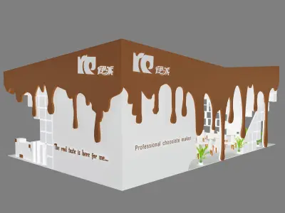 Exhibition - Area - 15X10-3DMAX2009-11 3D model