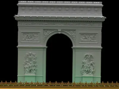  Arc de Triomphe  3D model