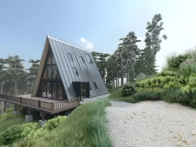 A - Frame tiny house   3D model