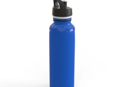 sports water bottle 3D model