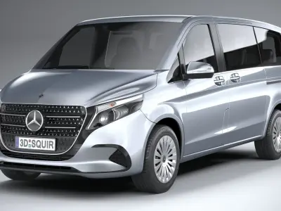 Mercedes-Benz V-Class Regular 2024 3D model