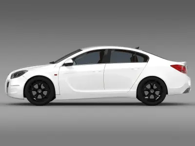 Vauxhall Insignia VRX 2009 2013 3D model