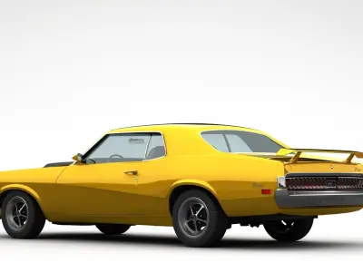 Mercury Cougar 3D model