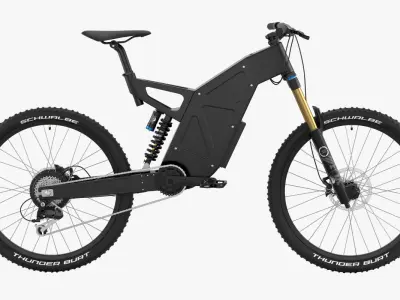 Electric bike 3 3D model