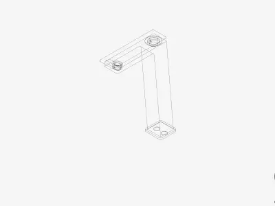 Vessel Mixer - Luxury - Style Low-poly 3D model