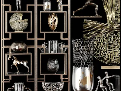 Decorative set 68 3D model