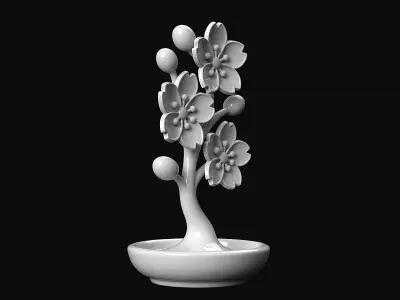 Cherry Blossoms 3D print model