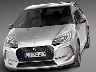 Citroen DS3 2016 3D model