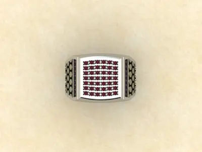 NEO MAN RING MODEL2 3D print model