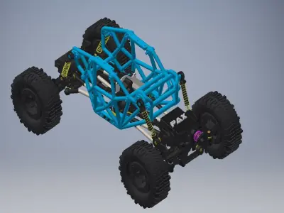 buggycrawler redesign 3d model 3D model