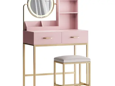 Coiffeuse Borach 3D model