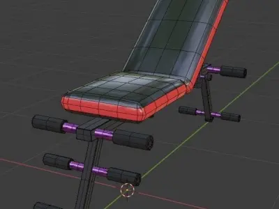 3d sport sports equipment  fitness for health Ready-to-use  Free 3D model