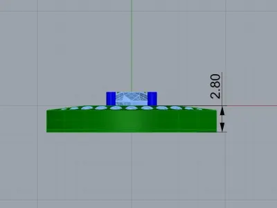 Bulgari pendant stl formats ready for printing  3D print model