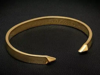 Men Bracelet 3D print model buy