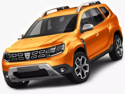 Dacia Duster 2018 3D model