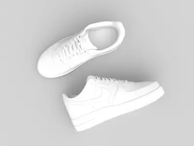 NIKE air force white 3D model
