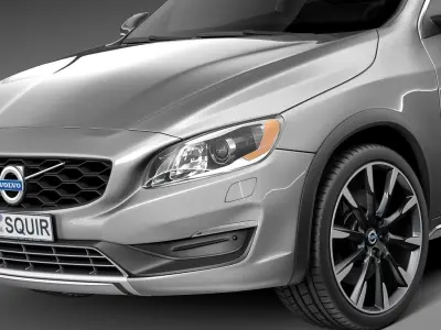 Volvo S60 Cross Country 2016 3D model