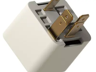 Auto Car Relay Switch 3D print model