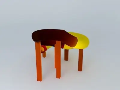 Yellow Slide Free 3D model purchase