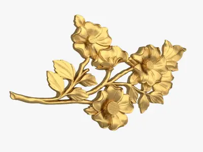 Classic decor ornament 267 3D model