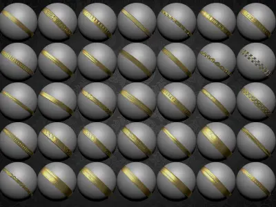 140 Trim ORNAMENT Alpha 3D model