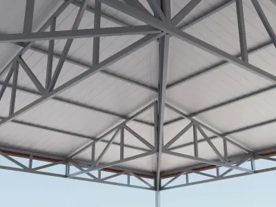 Iron Roof 3D model