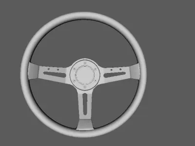 Volante Esportivo  Low-poly 3D model