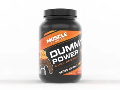 Protein Powder 3D model