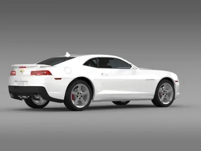 Chevrolet Camaro RS 2014 3D model buy