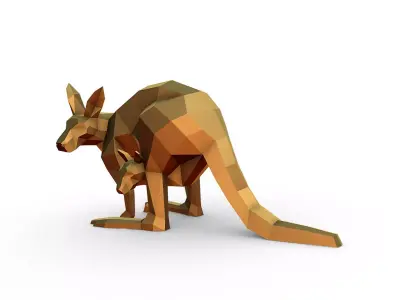 Wallaby 2 3D print model