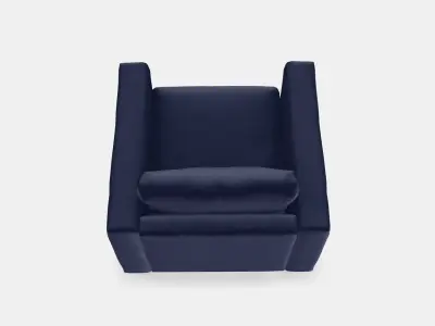 VIMLE Armchair 2 Low-poly 3D model